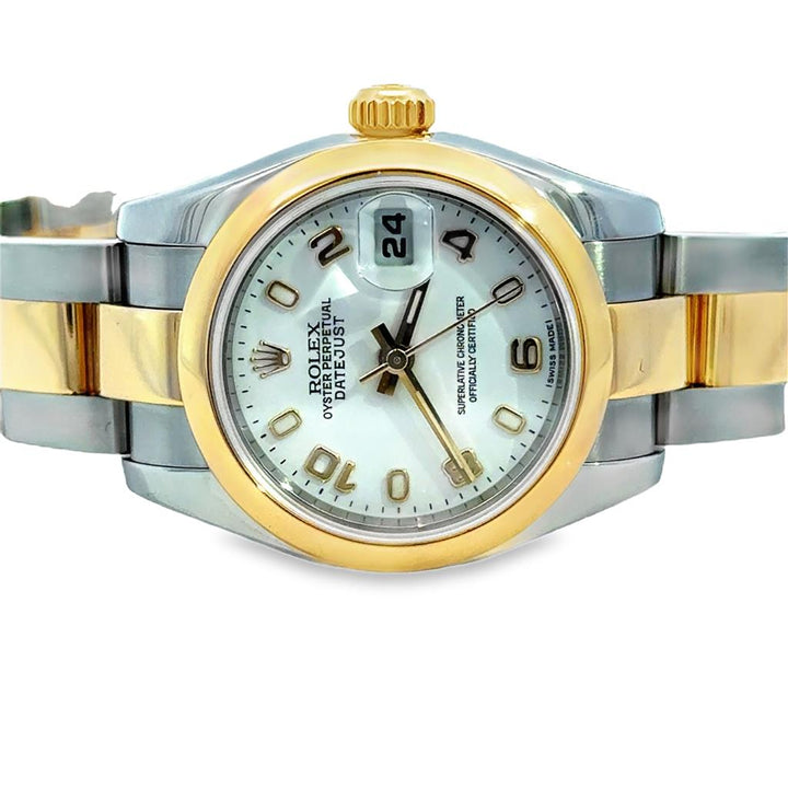 Pre-Owned Rolex Datejust 2004 Two-Tone 18K Yellow Gold & Stainless Steel Watch