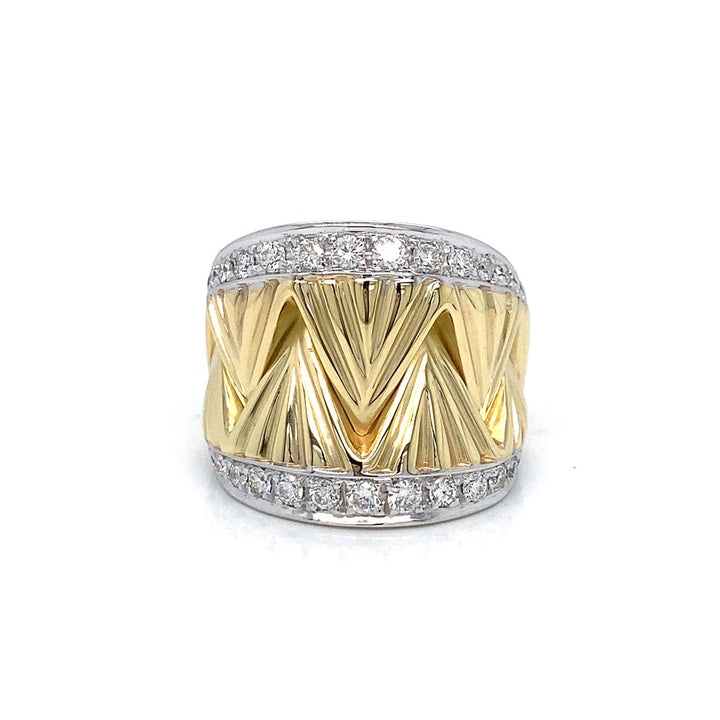 Sal Praschnik Diamond Unity Ring .68ct Diamonds