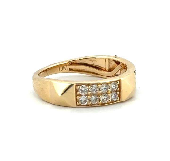 0.40 CTW Diamond 14K Yellow Gold Ring
