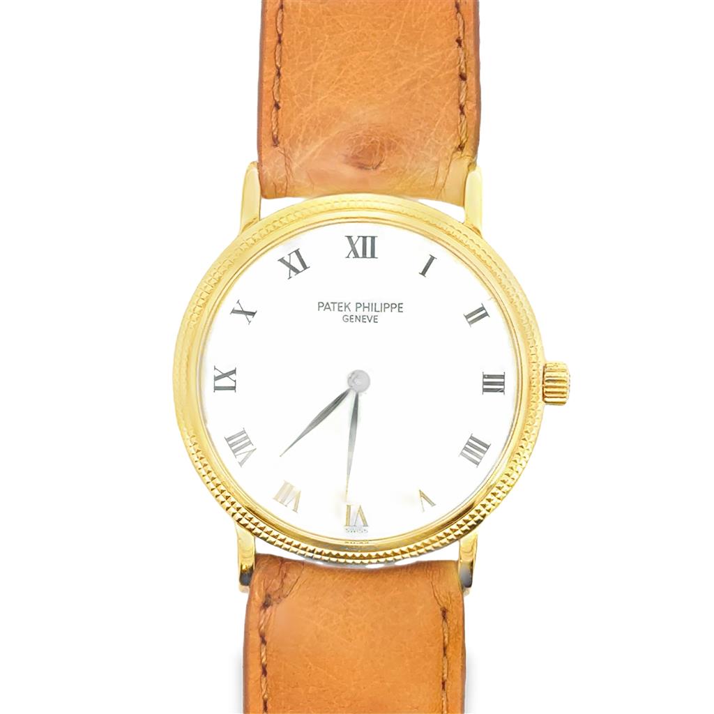 Patek Philippe Calatrava 18K Yellow Gold Automatic Watch
