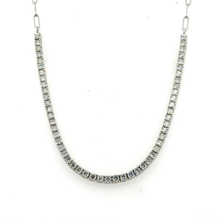 2.00 CTW Diamond 14K White Gold Necklace