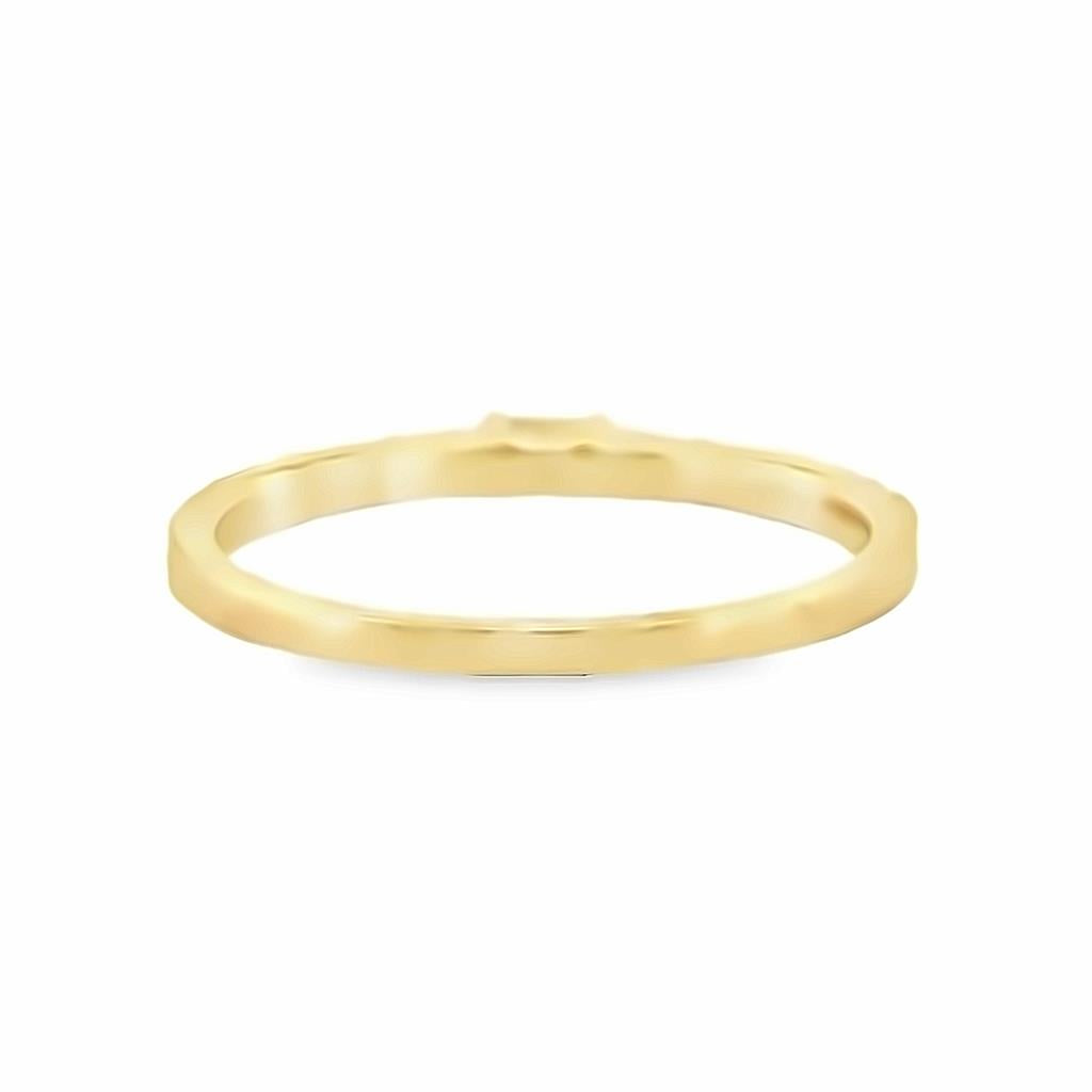 Baguette Diamond Band with 0.34 CT Diamonds in 14K Yellow Gold