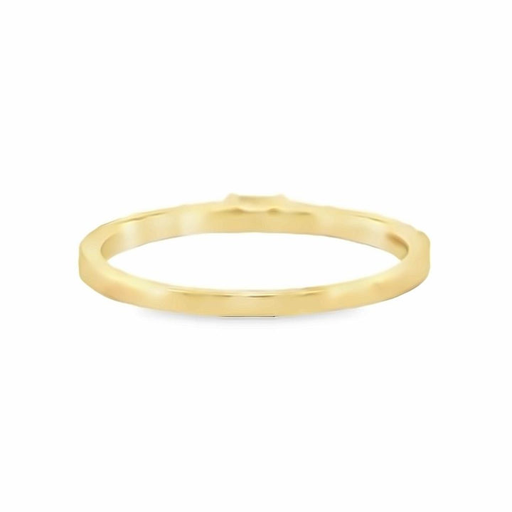 Baguette Diamond Band with 0.34 CT Diamonds in 14K Yellow Gold