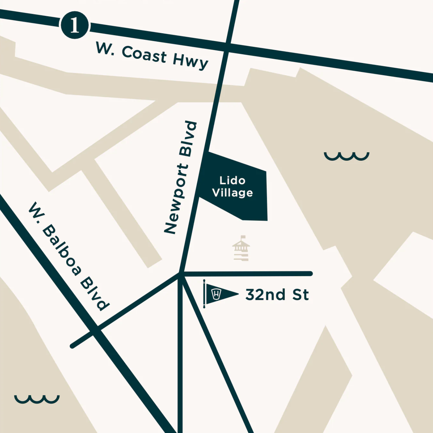 Map to our showroom